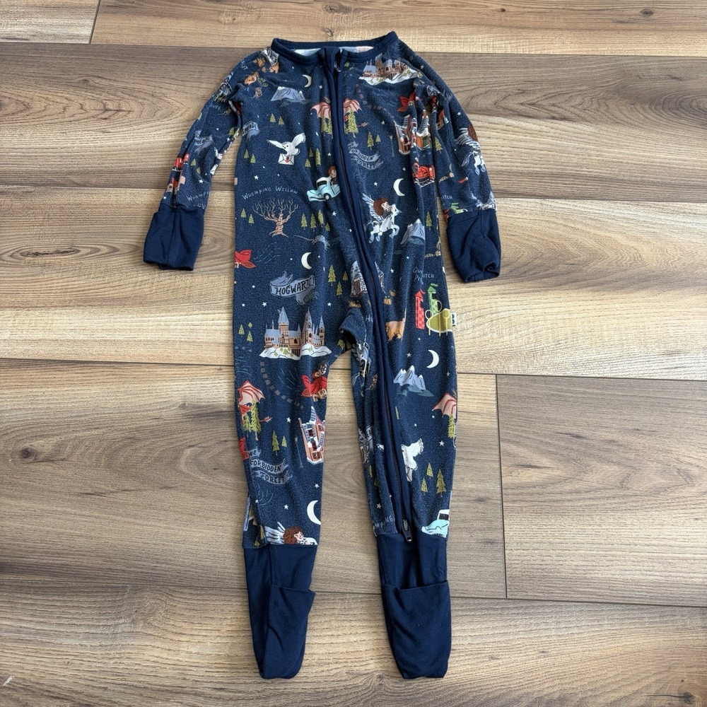 Little‎ Sleepies Bamboo Nightmare Before Christmas Pajamas  6-12 months